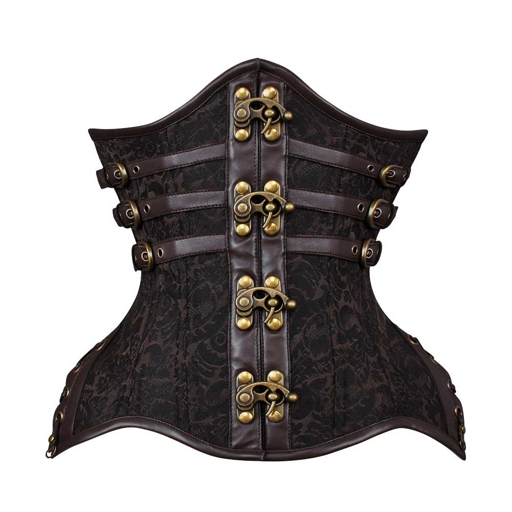 Attitude Corsets - Rileóna Corset sous la poitrine - Marron